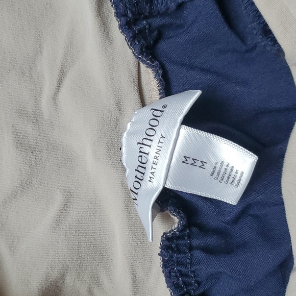 Motherhood Maternity Blue Pants Medium - Picture 3 of 3